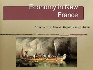 Economy in New France