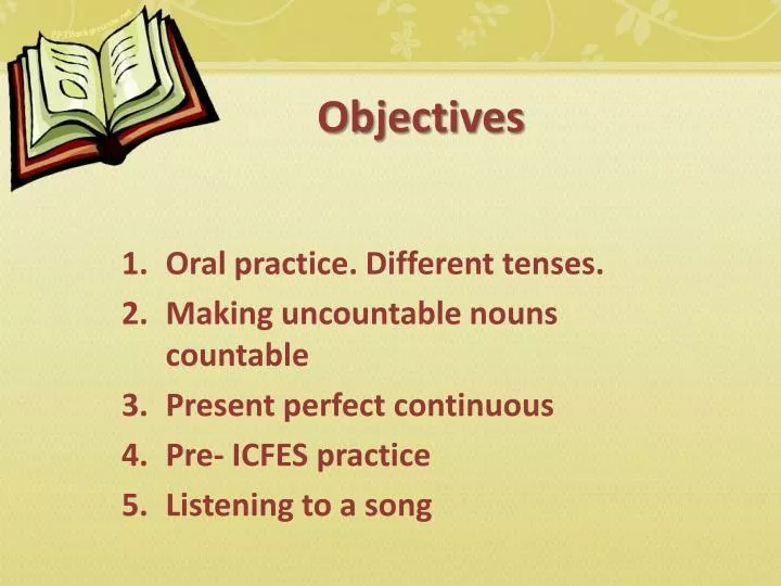 objectives