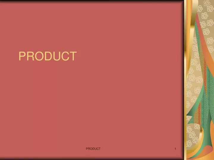 product