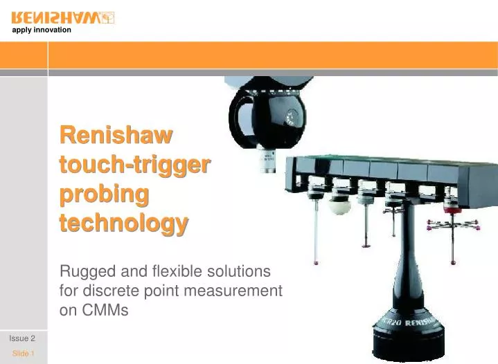 renishaw touch trigger probing technology