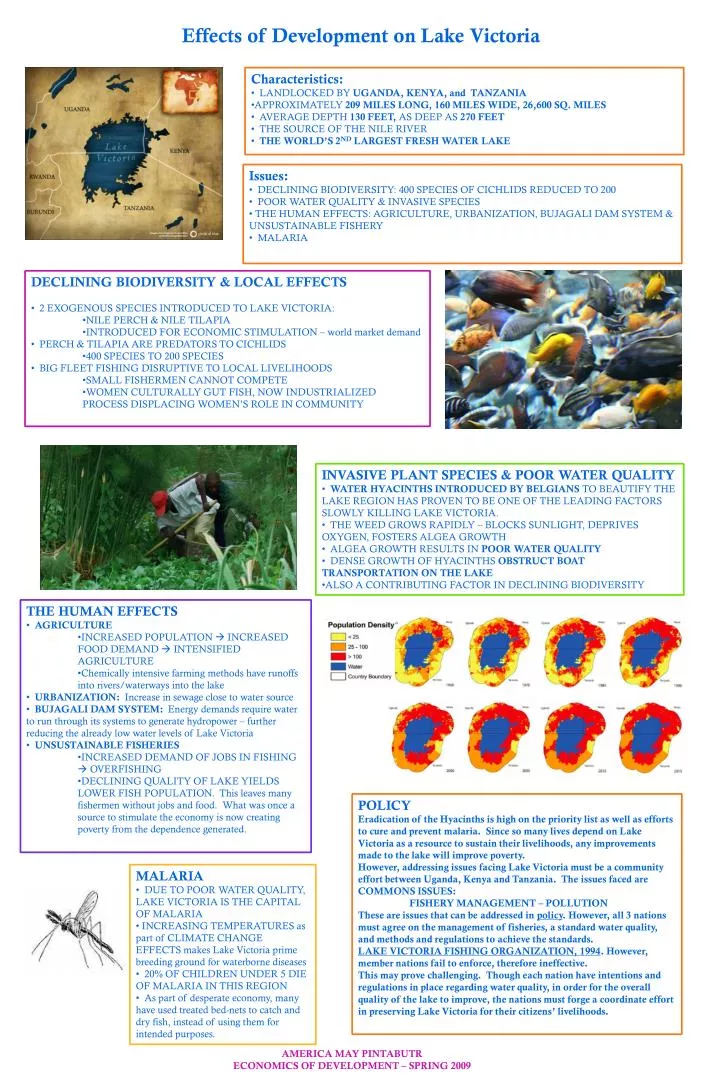 effects of development on lake victoria