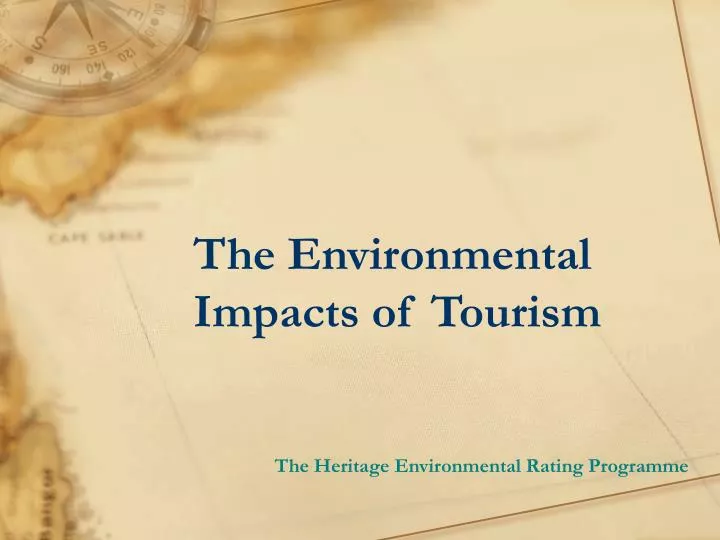 the environmental impacts of tourism