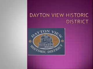 Dayton View Historic District