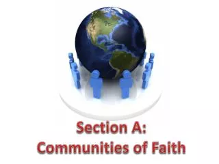 Section A: Communities of Faith