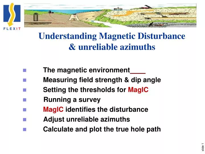 understanding magnetic disturbance unreliable azimuths