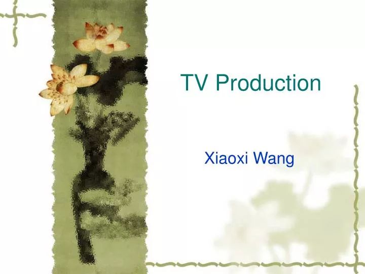 tv production