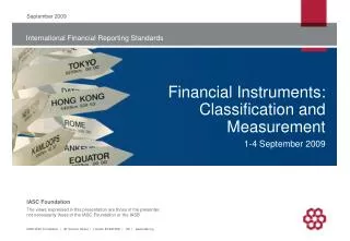 Financial Instruments: Classification and Measurement