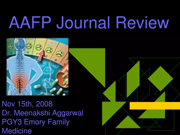 aafp journal review