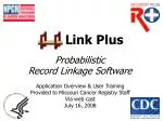 Link Plus - slide 1