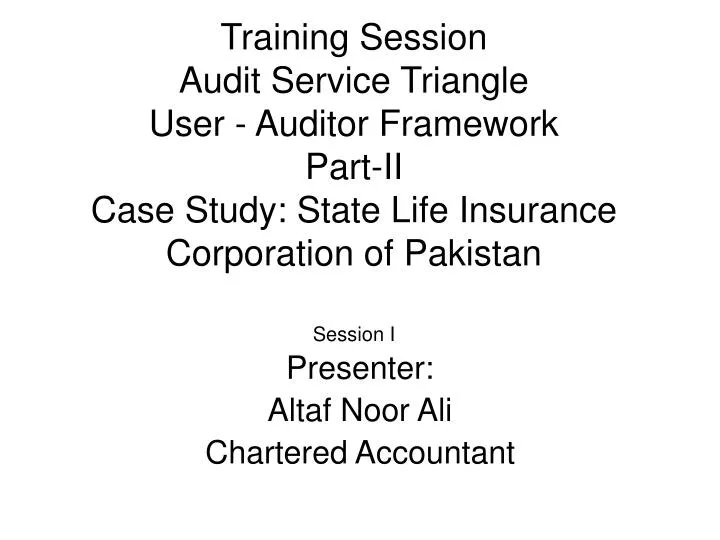 presenter altaf noor ali chartered accountant
