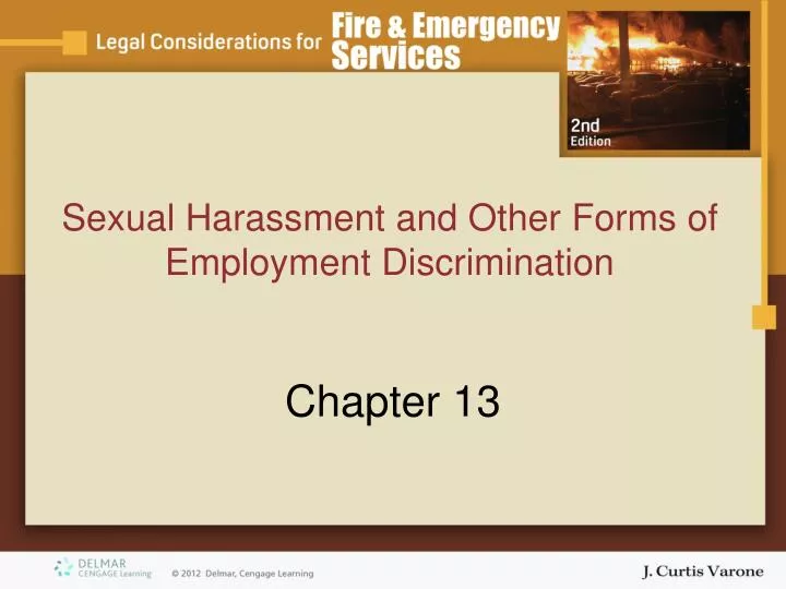 sexual harassment and other forms of employment discrimination