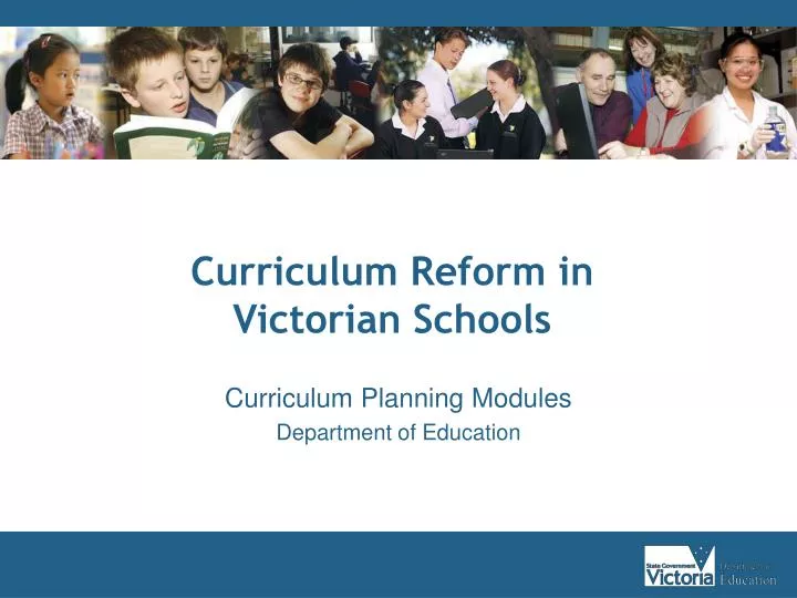 curriculum planning modules department of education