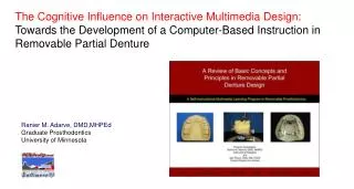 The Cognitive Influence on Interactive Multimedia Design: