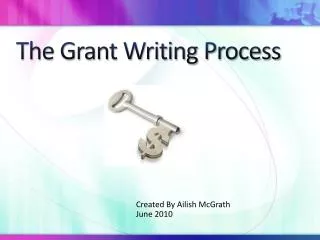 The Grant Writing Process