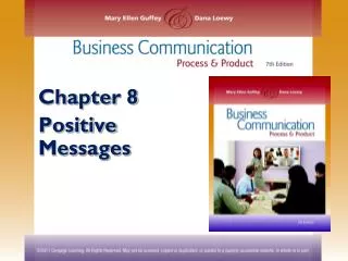 Chapter 8 Positive Messages