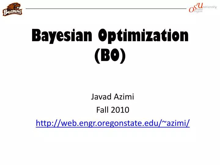bayesian optimization bo