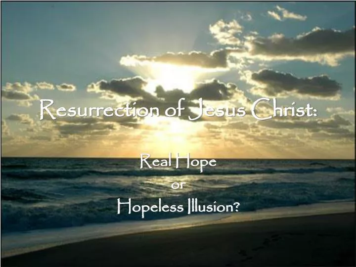 resurrection of jesus christ