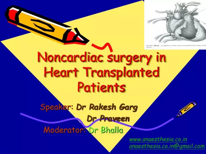 noncardiac surgery in heart transplanted patients