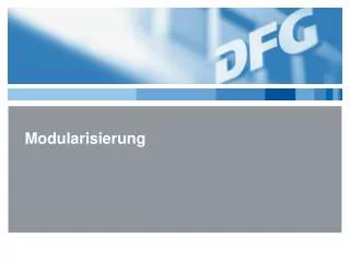 modularisierung