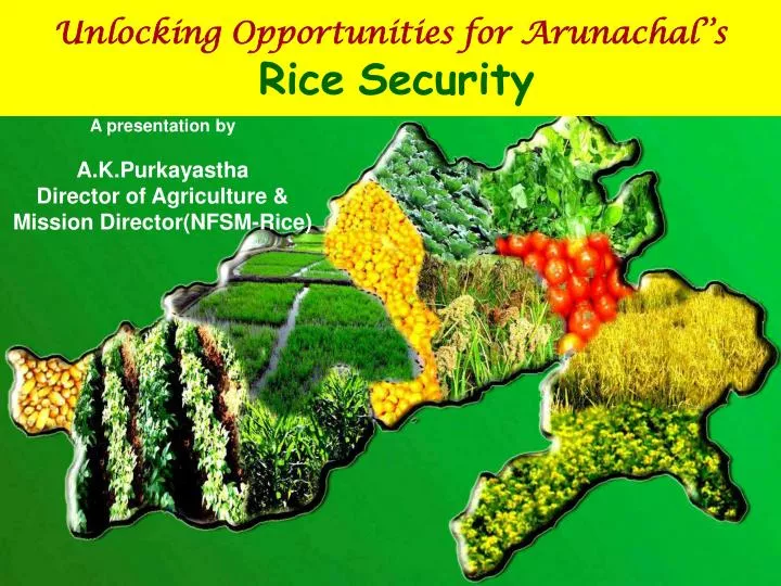 unlocking opportunities for arunachal s rice security