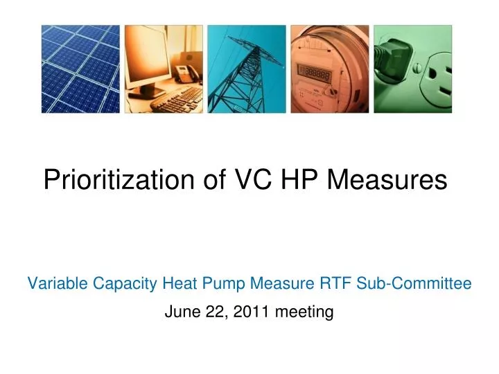 prioritization of vc hp measures