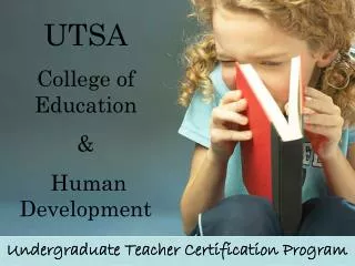 UTSA College of Education &amp; Human Development