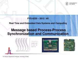 Process-to-process messages