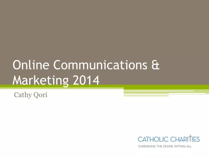 online communications marketing 2014