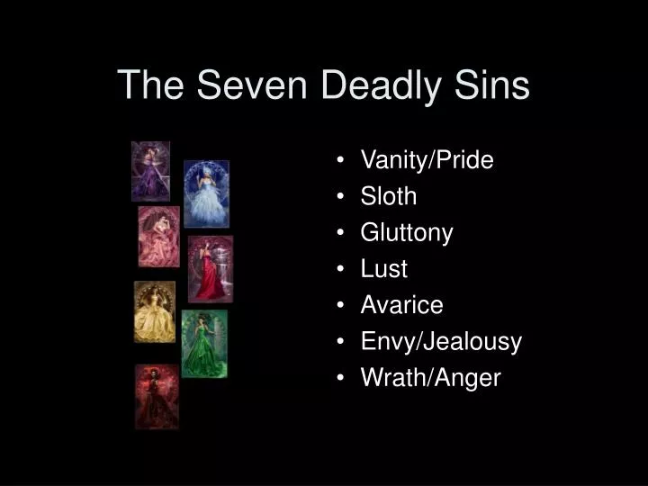 the seven deadly sins