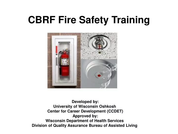 cbrf fire safety training