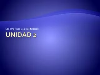 las empresas y su clasificaci n