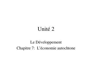 unit 2