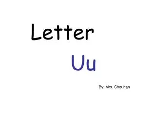 Letter