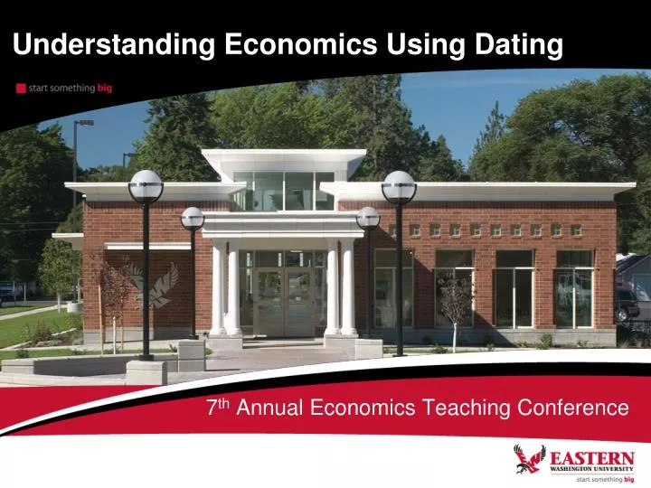 understanding economics using dating