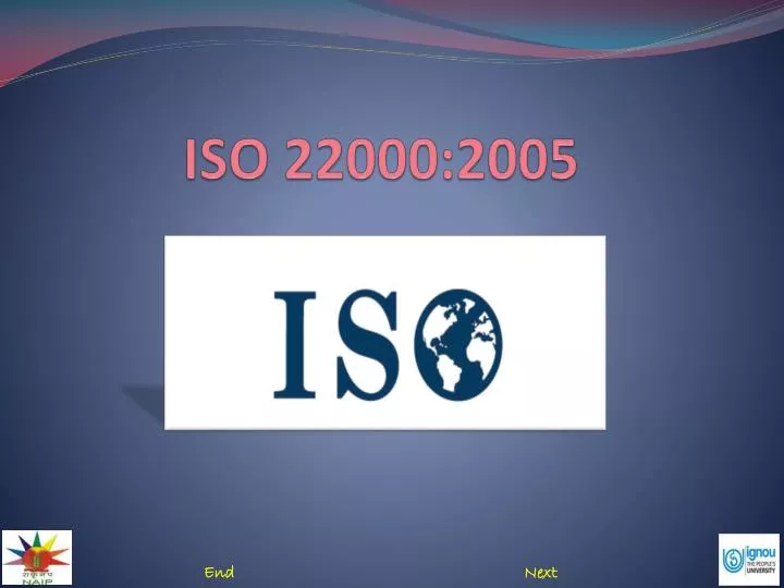 iso 22000 2005