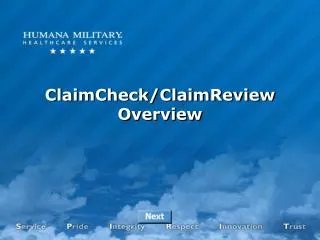 ClaimCheck/ClaimReview Overview