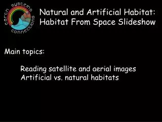 Natural and Artificial Habitat: Habitat From Space Slideshow