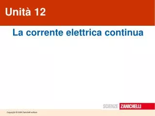 la corrente elettrica continua