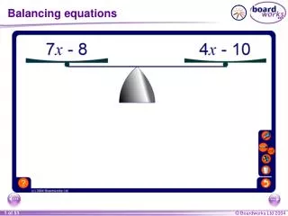 balancing equations