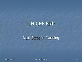 UNICEF ERP