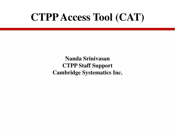 ctpp access tool cat