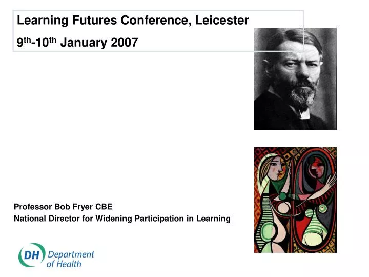 professor bob fryer cbe national director for widening participation in learning