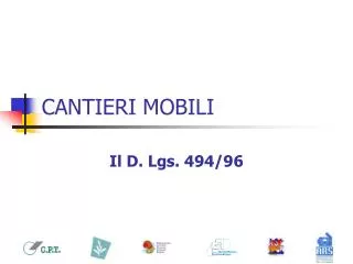cantieri mobili