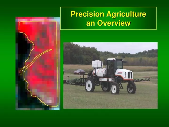 precision agriculture an overview