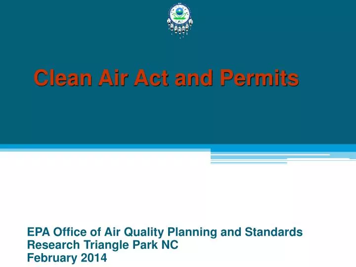 clean air act and permits