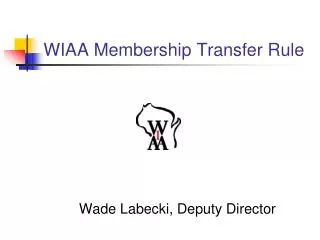 WIAA Membership Transfer Rule