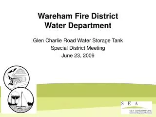 Wareham Fire District Water Department