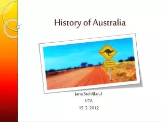 History of Australia