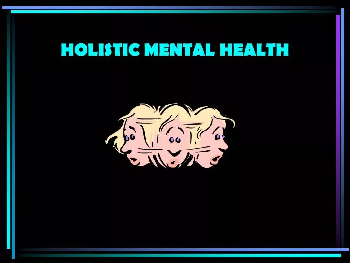 holistic mental health