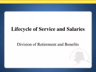 Lifecycle of Service and Salaries